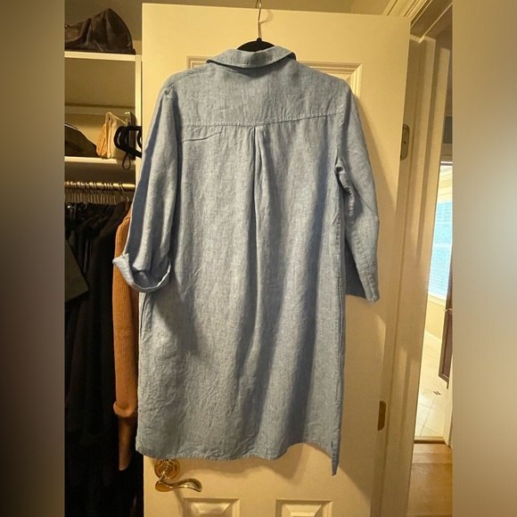 Lilly Pulitzer shift dress Blue SZ S Pilar Tunic Linen
Beckon Blue Sea Salt EUC - Picture 2 of 12